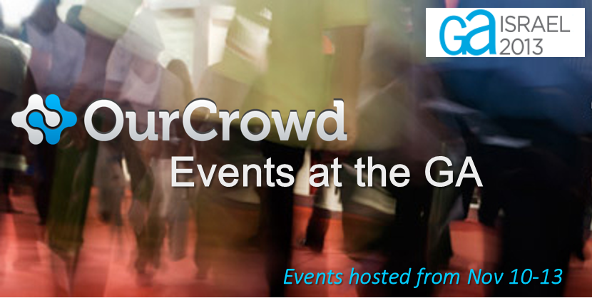 Experience the Startup Nation with OurCrowd at the GA